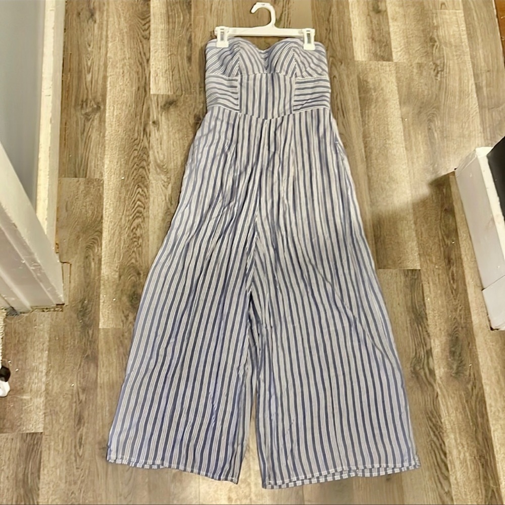 Strapless jumpsuit